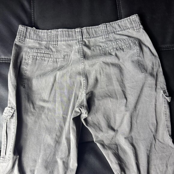 Wrangler Men’s Cargo Pants Stretch Relaxed Fit Anthracite Gray W36 L30 - Picture 5 of 15